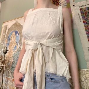 NWT The Impeccable Pig Linen Top